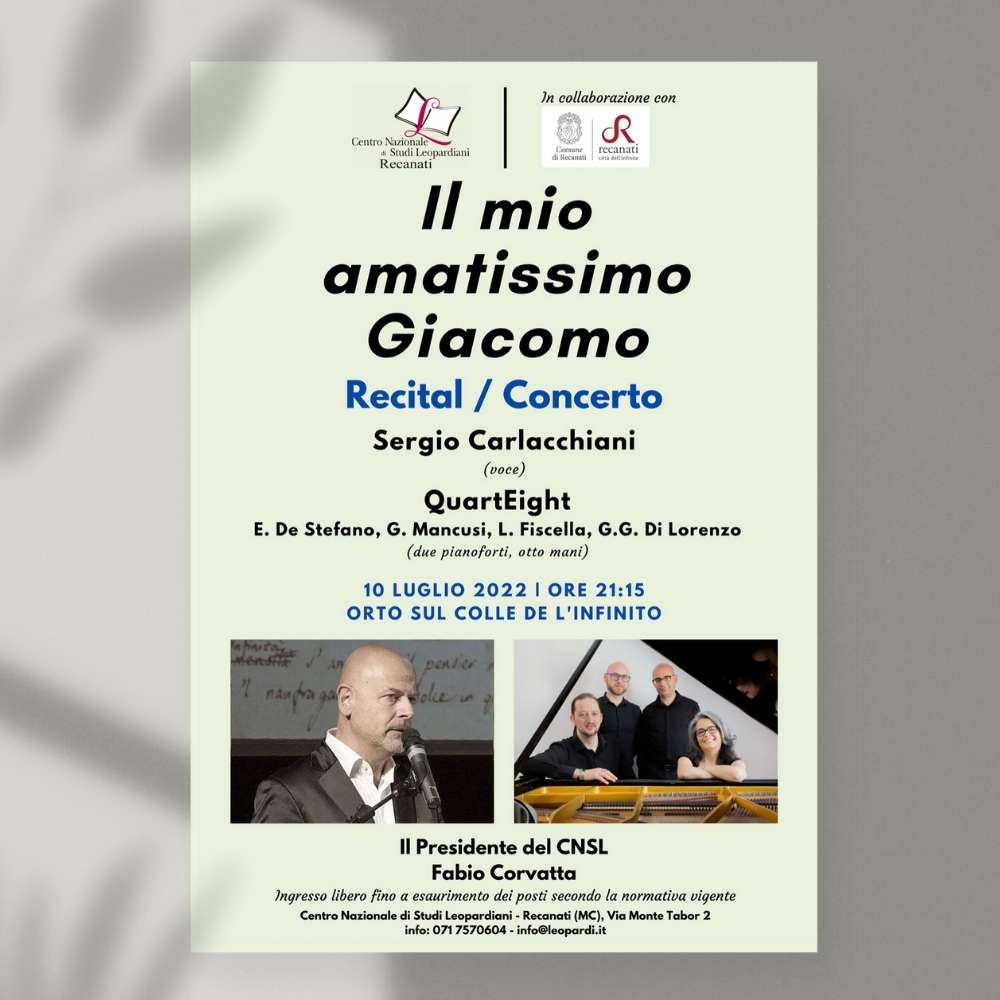 Il mio amatissimo Giacomo - Recital/Concerto